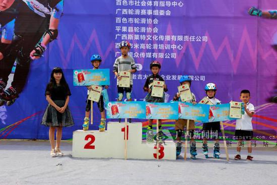 以赛事引导发展 百色举办第二届青少年轮滑公