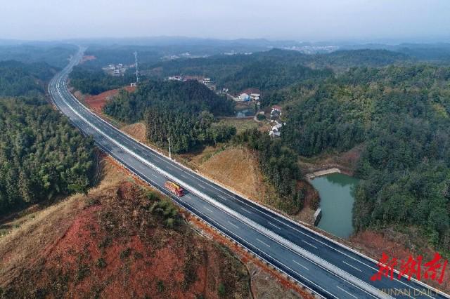 益马高速春节前通车 可缓解长益,益常高速拥堵