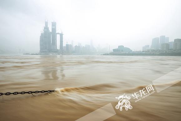 长江2018年第1号洪水形成 目前正通过三峡库