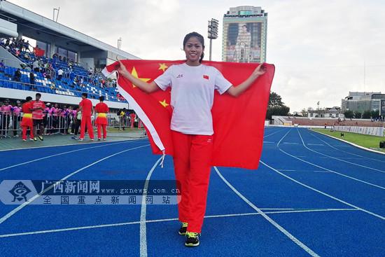 第三届青奥会亚洲区预选赛:广西王美茹200米摘银