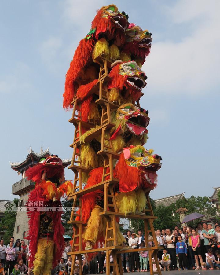 百色田州古城举办民俗活动 现场热闹非凡(图)