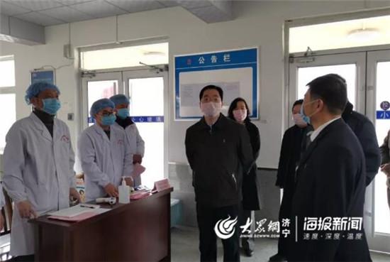 谢成海督导检查疫情防控工作并慰问值班值守工作人员
