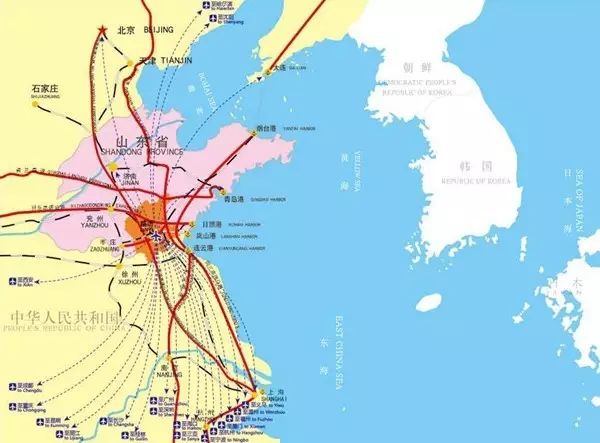 临沂地处"长三角"经济重心和京津唐投资活跃地区的中间地带,近海临港图片
