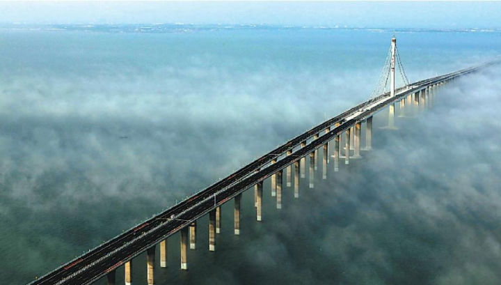 世界最长跨海大桥——胶州湾跨海大桥