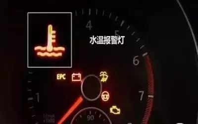 这些仪表灯亮了,一定要停车!