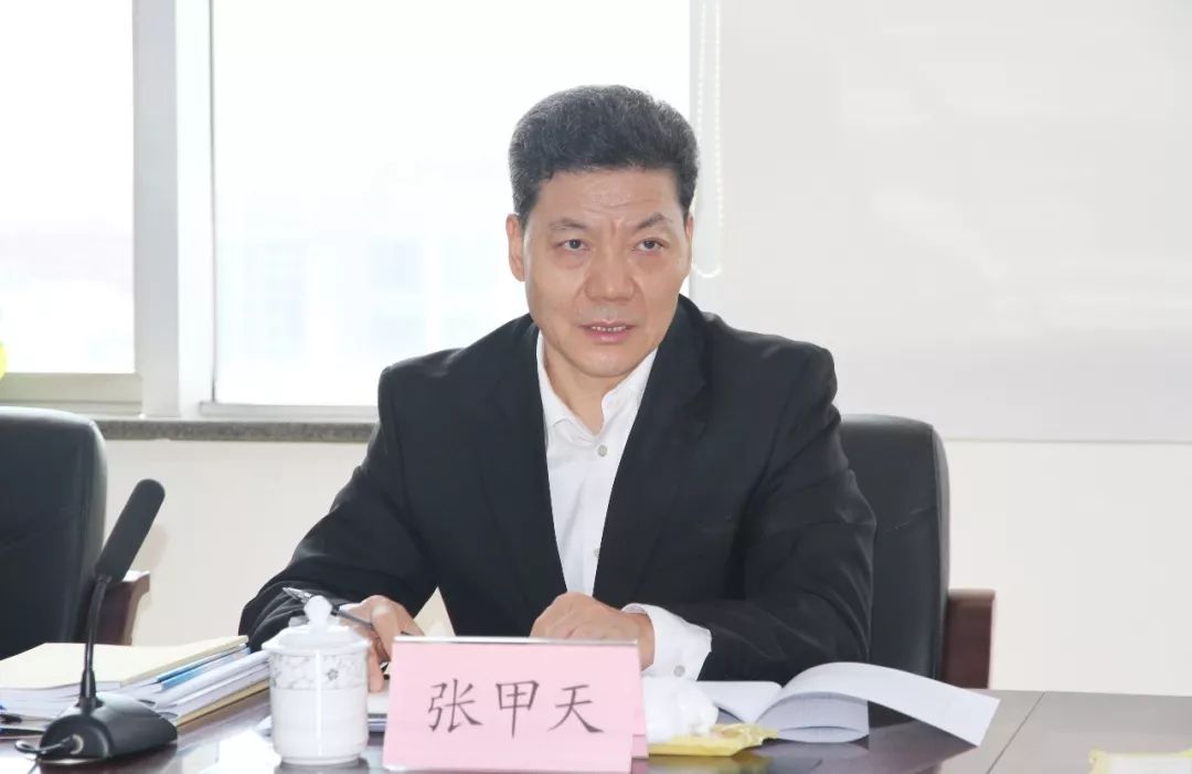 山东省高级人民法院党组书记院长张甲天到济南市章丘区法院高新区法院