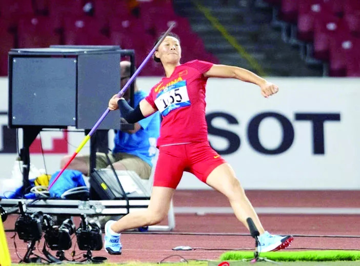 亚运快讯陈梦助中国女团四连冠刘诗颖破赛会纪录夺女子标枪金牌