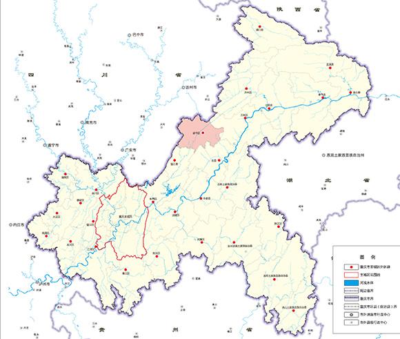 梁平区乡镇分布地图图片