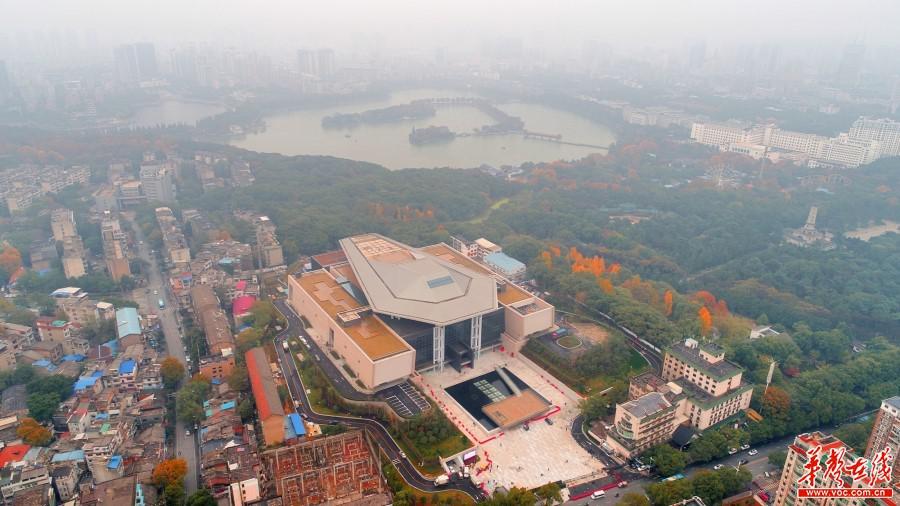 湖南省博物馆全景图图片