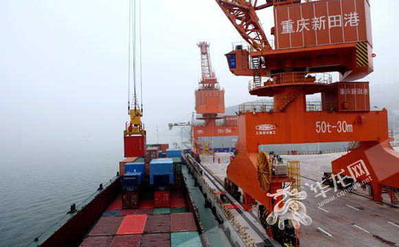 重庆万州新田港开港试运行投用两个泊位