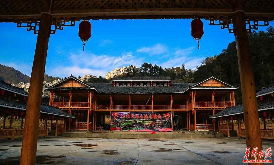 12月31日晚,永州江华将在香草源景区举行晚会.