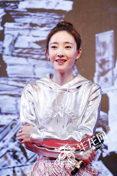 电影《幕后玩家》主演王丽坤.记者 李文科 摄