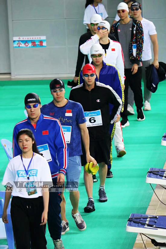 2018年全国夏季游泳锦标赛落幕:广西队获1银1铜