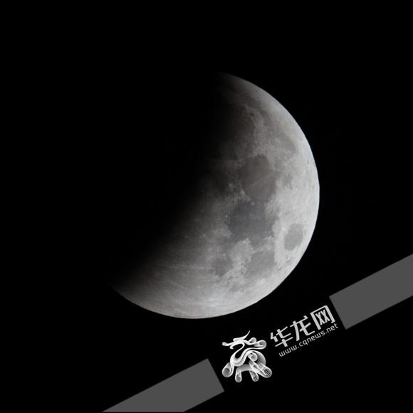 高清组图今晨血色月全食的精彩全过程画面美哭了