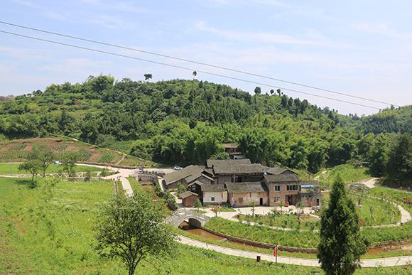 渝北区金刚村石狮社区的彭家大院.重庆市规划局供图 华龙网发