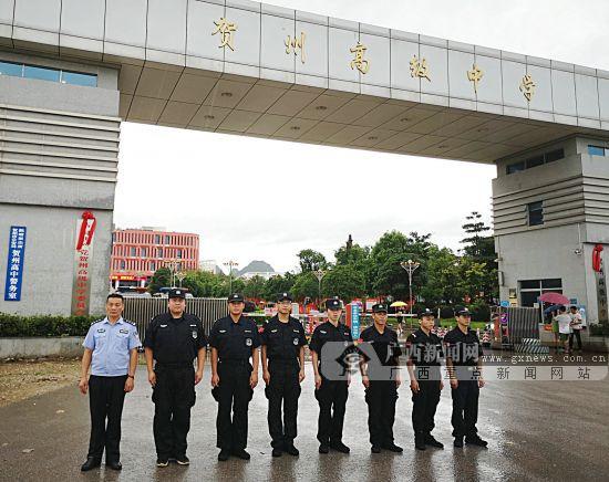 高考在即 賀州平桂警方為考生守安寧(圖)