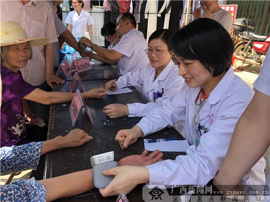 黨支部義診到基層  主題黨日送健康