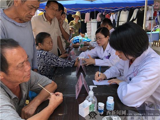 黨支部義診到基層  主題黨日送健康