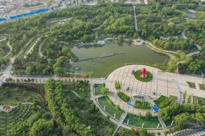 【菏泽碧桂园航拍——曹州牡丹园】