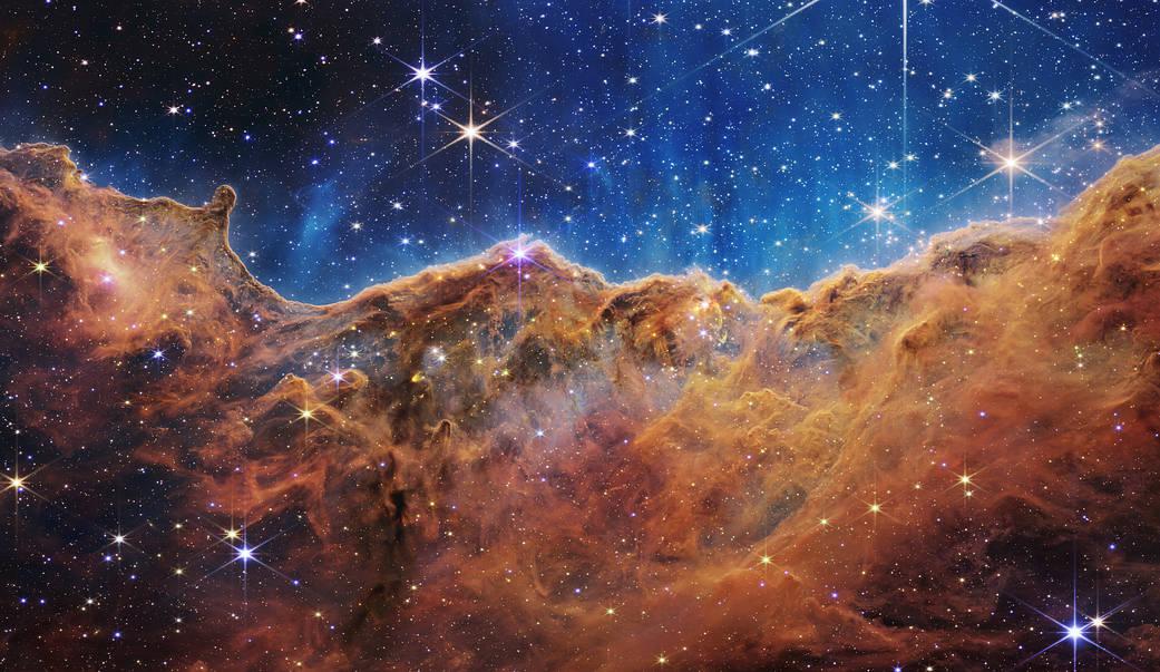 船底座大星云.图片来源:nasa官网