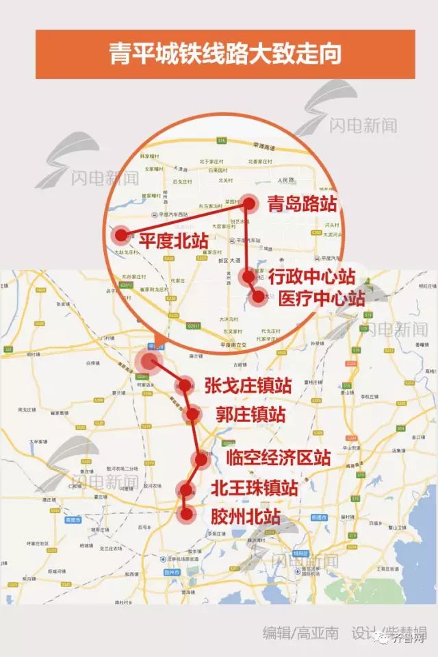 通过乘坐青平城际铁路的轻轨,可以迅速到达青岛地铁八号线,直达五四