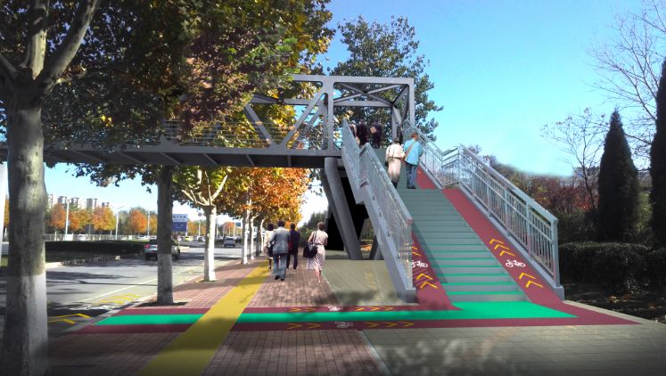 过街天桥新升级新增这些功能