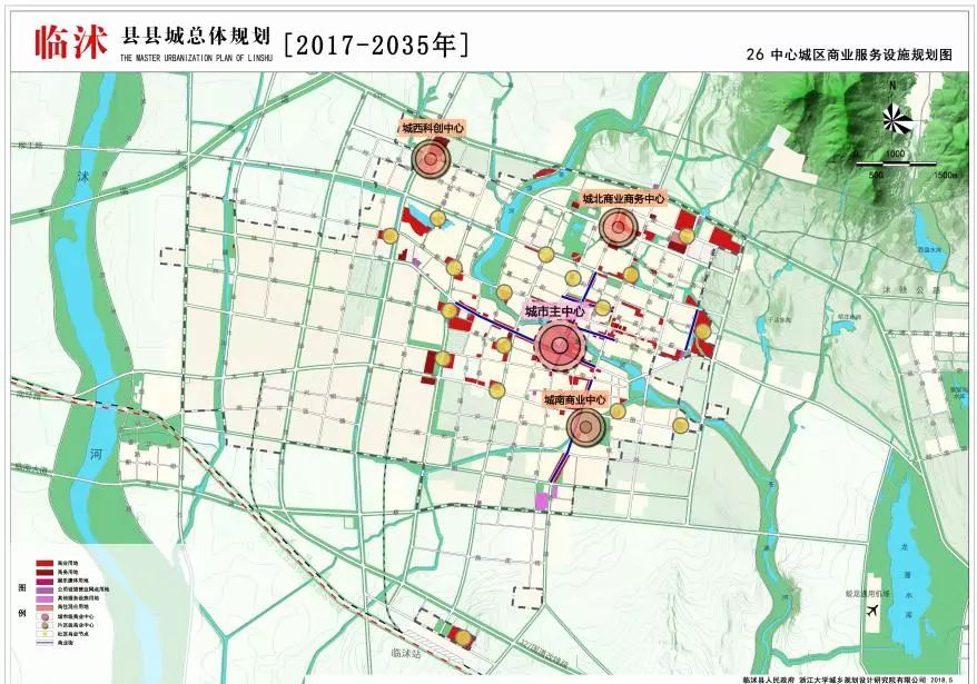 規劃 2035 年末全縣設置學校 108 所,其中小學 91 所,初中 14 所,高中