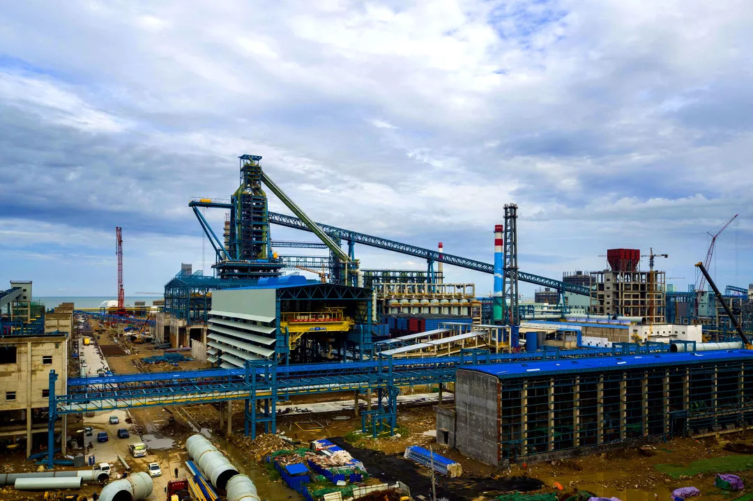 最新消息日照钢铁精品基地全线投产震撼