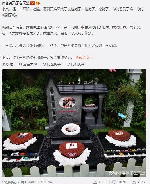 今天杭州保姆纵火案罪犯莫焕晶被执行死刑受害者家属这一天等太久