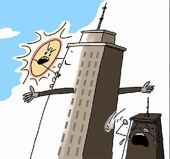 让我们这个冬天凭实力晒太阳房产评估台提醒您注重采光权